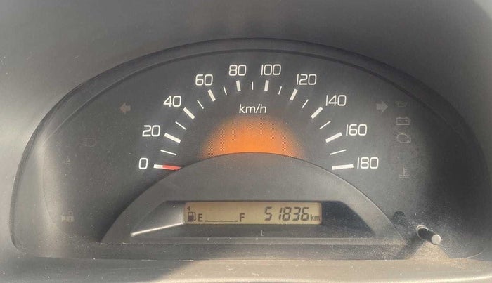 2010 Maruti Wagon R 1.0 LXI, Petrol, Manual, 51,846 km, Odometer Image