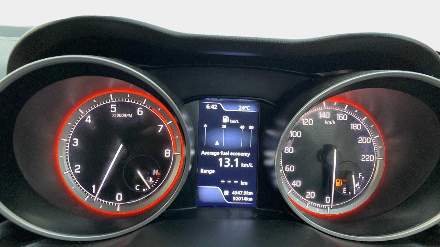 2021 Maruti Swift ZXI PLUS, Petrol, Manual, 52,053 km, Odometer Image