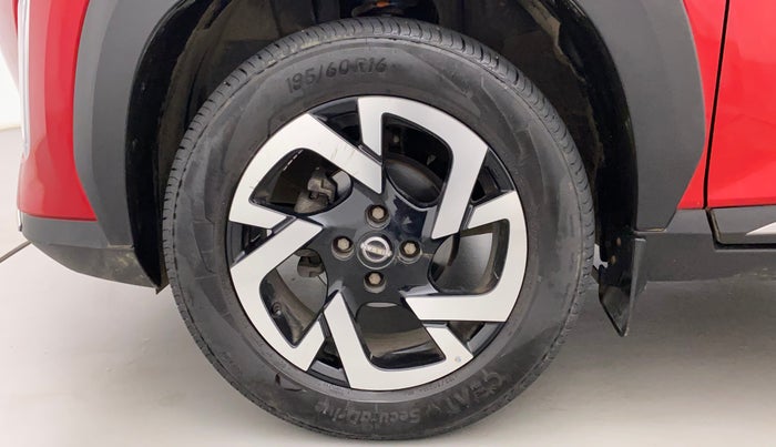 2022 Nissan MAGNITE XV PREMIUM TURBO CVT, Petrol, Automatic, 10,377 km, Left Front Wheel