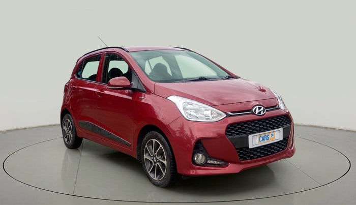 2019 Hyundai Grand i10 SPORTZ AT 1.2 KAPPA VTVT, Petrol, Automatic, 18,371 km, Right Front Diagonal
