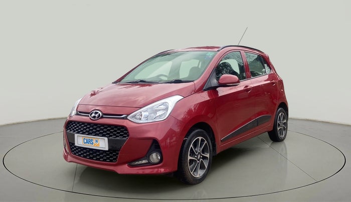 2019 Hyundai Grand i10 SPORTZ AT 1.2 KAPPA VTVT, Petrol, Automatic, 18,371 km, Left Front Diagonal