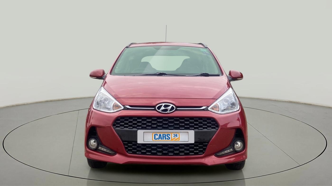 2019 Hyundai Grand i10 SPORTZ AT 1.2 KAPPA VTVT, Petrol, Automatic, 18,371 km, Front