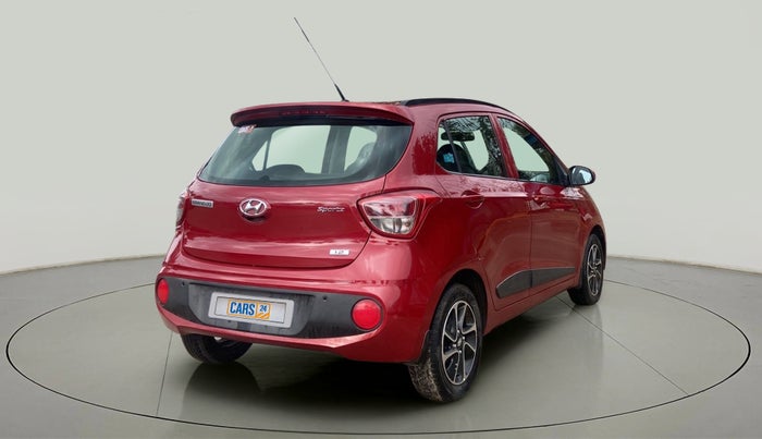 2019 Hyundai Grand i10 SPORTZ AT 1.2 KAPPA VTVT, Petrol, Automatic, 18,371 km, Right Back Diagonal