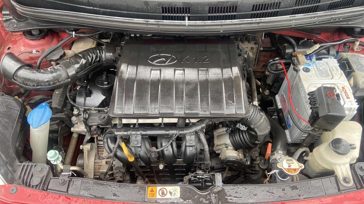 2019 Hyundai Grand i10 SPORTZ AT 1.2 KAPPA VTVT, Petrol, Automatic, 18,371 km, Open Bonet