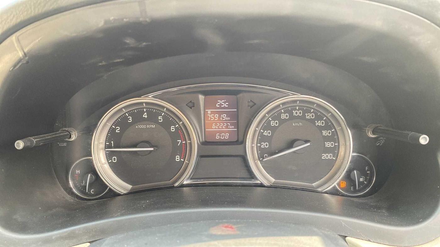 2014 Maruti Ciaz ZXI, Petrol, Manual, 62,228 km, Odometer Image
