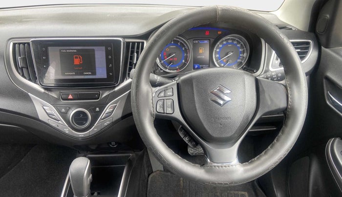 2021 Maruti Baleno ZETA CVT PETROL 1.2, Petrol, Automatic, 4,465 km, Steering Wheel Close Up