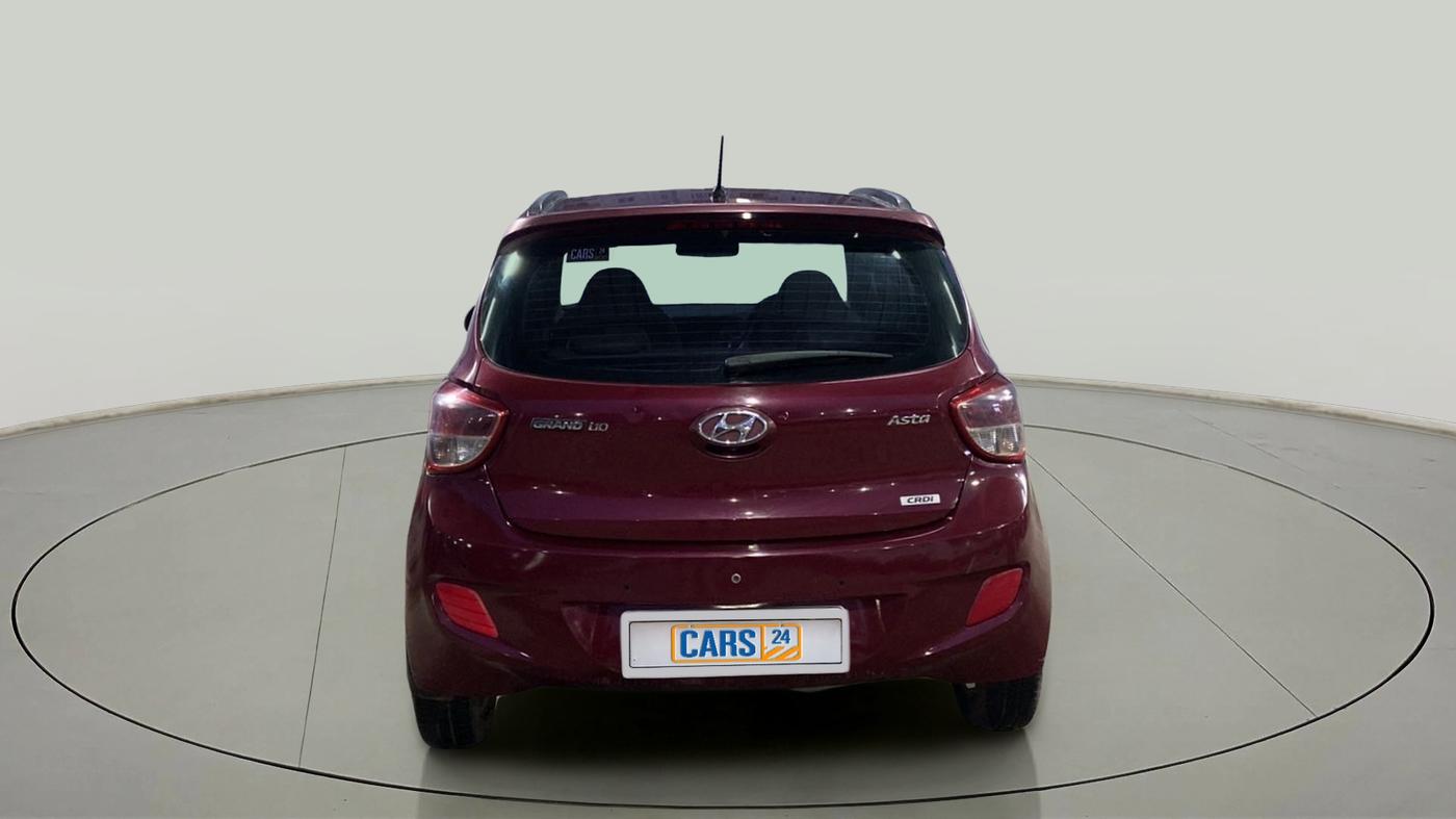 2014 Hyundai Grand i10 ASTA 1.1 CRDI, Diesel, Manual, 1,21,054 km, Back/Rear