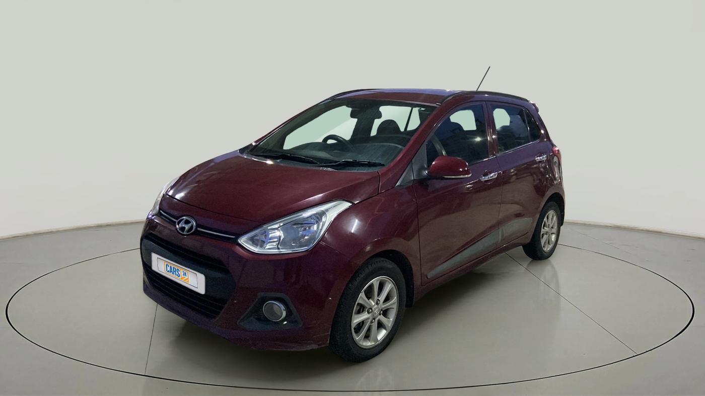 2014 Hyundai Grand i10 ASTA 1.1 CRDI, Diesel, Manual, 1,21,054 km, Left Front Diagonal