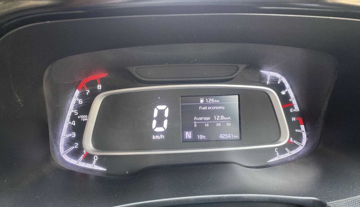 2021 KIA SONET HTX 1.0 IMT, Petrol, Manual, 42,536 km, Odometer Image