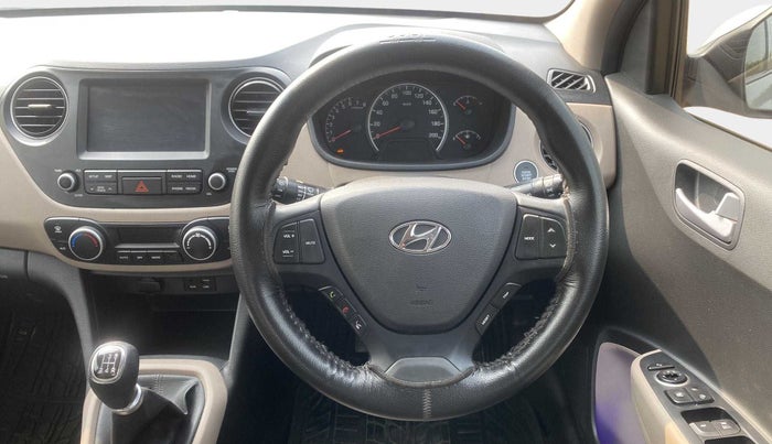 2018 Hyundai Grand i10 ASTA 1.2 KAPPA VTVT, Petrol, Manual, 72,216 km, Steering Wheel Close Up
