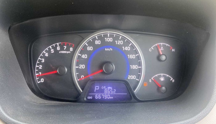 2016 Hyundai Grand i10 ASTA (O) AT 1.2 KAPPA VTVT, Petrol, Automatic, 66,753 km, Odometer Image