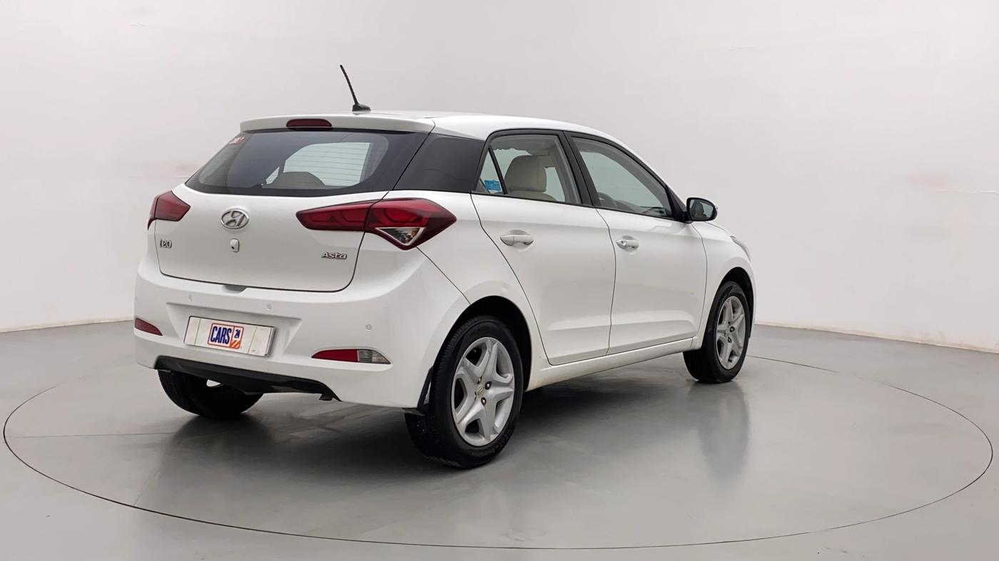 2017 Hyundai Elite i20 ASTA 1.2, Petrol, Manual, 77,650 km, Right Back Diagonal