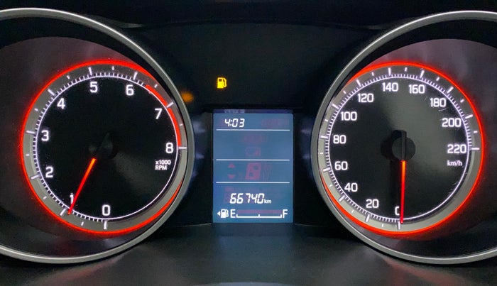2021 Maruti Swift VXI, Petrol, Manual, 66,948 km, Odometer Image