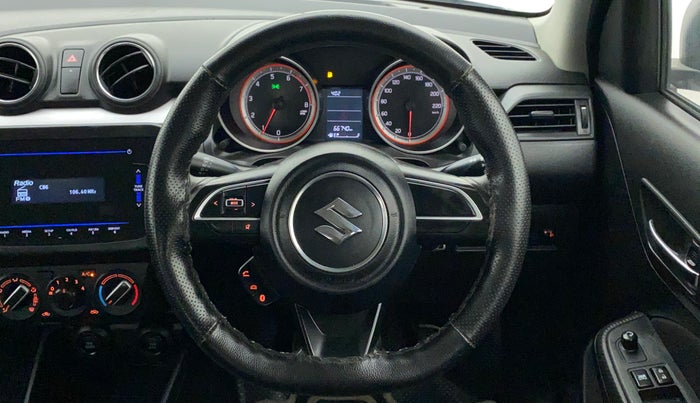 2021 Maruti Swift VXI, Petrol, Manual, 66,948 km, Steering Wheel Close Up
