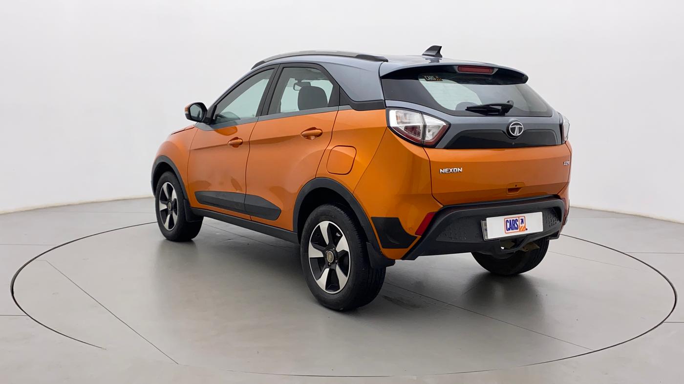 2019 Tata NEXON XZA PLUS DIESEL DUAL TONE, Diesel, Automatic, 35,671 km, Left Back Diagonal