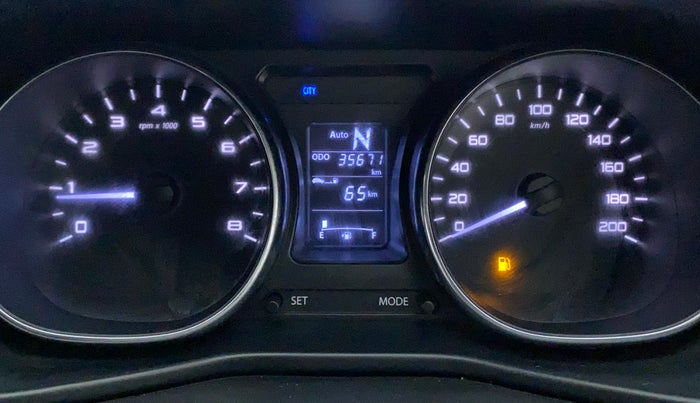 2019 Tata NEXON XZA PLUS DIESEL DUAL TONE, Diesel, Automatic, 35,671 km, Odometer Image