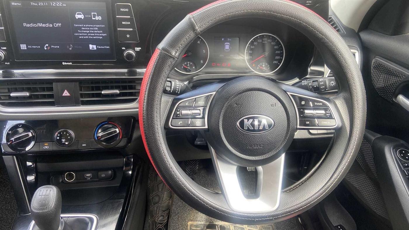 2020 KIA SELTOS HTK PLUS 1.5 DIESEL, Diesel, Manual, 15,513 km, Steering Wheel Close Up