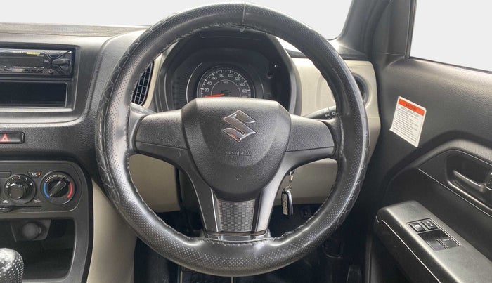 2019 Maruti New Wagon-R LXI CNG (O) 1.0, CNG, Manual, 92,107 km, Steering Wheel Close Up