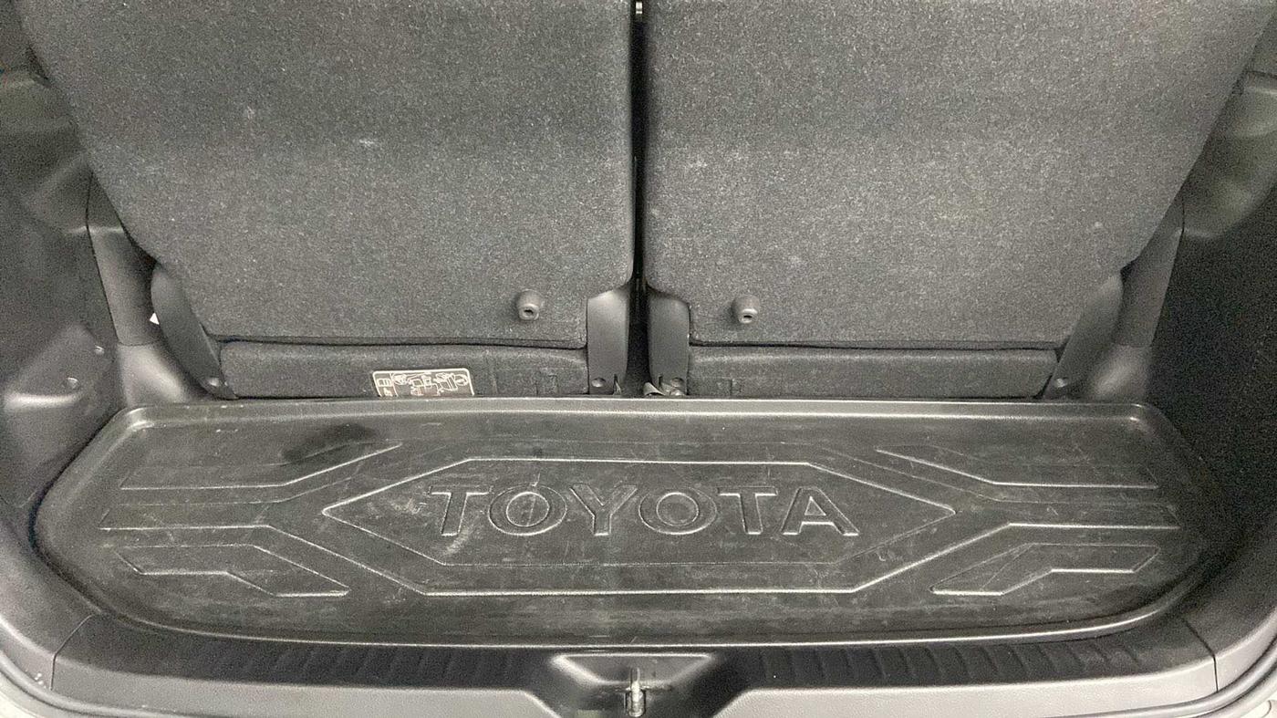 2019 Toyota Innova Crysta 2.8 ZX AT 7 STR, Diesel, Automatic, 27,922 km, Boot Inside