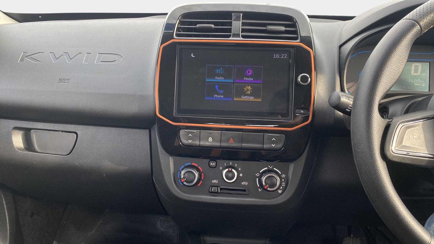 2021 Renault Kwid CLIMBER 1.0 AMT (O), Petrol, Automatic, 11,114 km, Air Conditioner