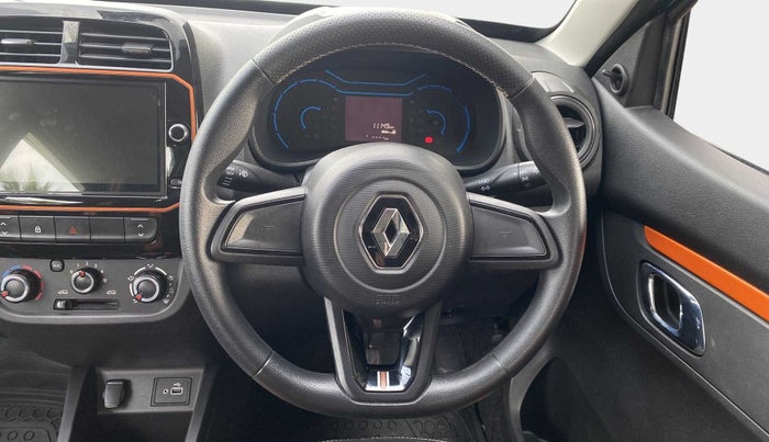 2021 Renault Kwid CLIMBER 1.0 AMT (O), Petrol, Automatic, 11,114 km, Steering Wheel Close Up