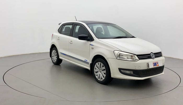 2013 Volkswagen Polo COMFORTLINE 1.2L PETROL, Petrol, Manual, 1,10,410 km, Right Front Diagonal