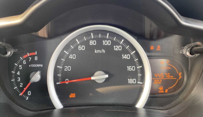 2020 Maruti Celerio VXI (O) CNG, CNG, Manual, 44,608 km, Odometer Image