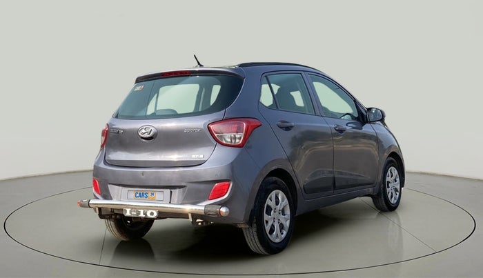 2016 Hyundai Grand i10 SPORTZ 1.2 KAPPA VTVT, Petrol, Manual, 36,496 km, Right Back Diagonal