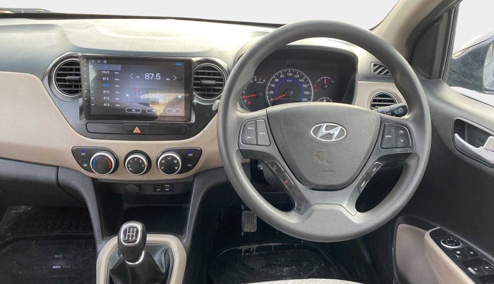 2016 Hyundai Grand i10 SPORTZ 1.2 KAPPA VTVT, Petrol, Manual, 36,496 km, Steering Wheel Close Up