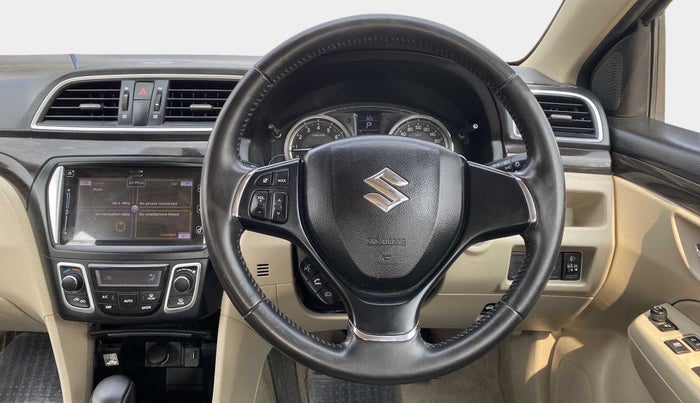 2016 Maruti Ciaz ZXI AT, Petrol, Automatic, 42,180 km, Steering Wheel Close Up