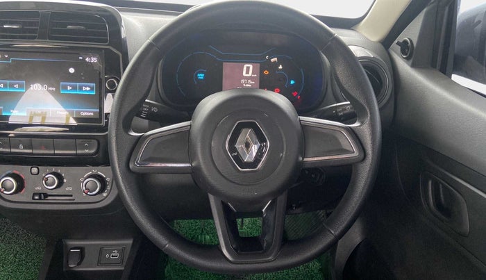 2021 Renault Kwid RXT 1.0 (O), Petrol, Manual, 19,730 km, Steering Wheel Close Up