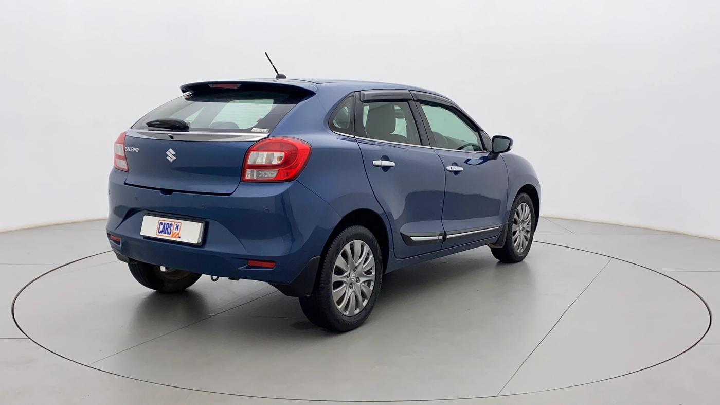 2017 Maruti Baleno ALPHA PETROL 1.2, Petrol, Manual, 1,12,679 km, Right Back Diagonal
