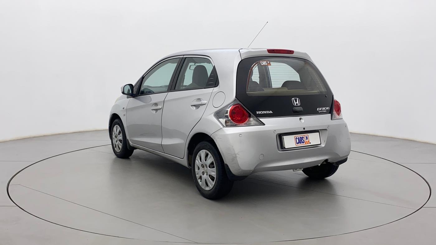 2014 Honda Brio S MT, Petrol, Manual, 93,929 km, Left Back Diagonal