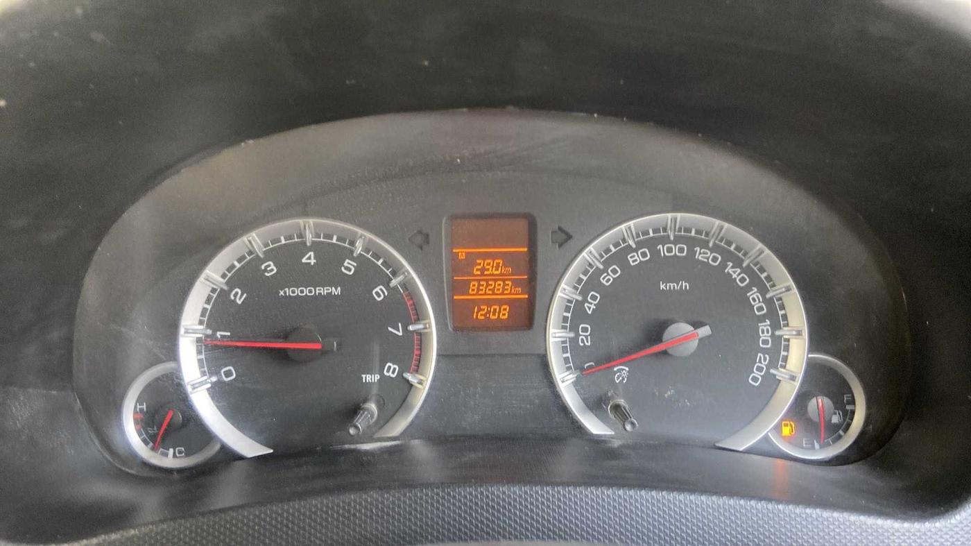 2012 Maruti Swift VXI, Petrol, Manual, 83,512 km, Odometer Image