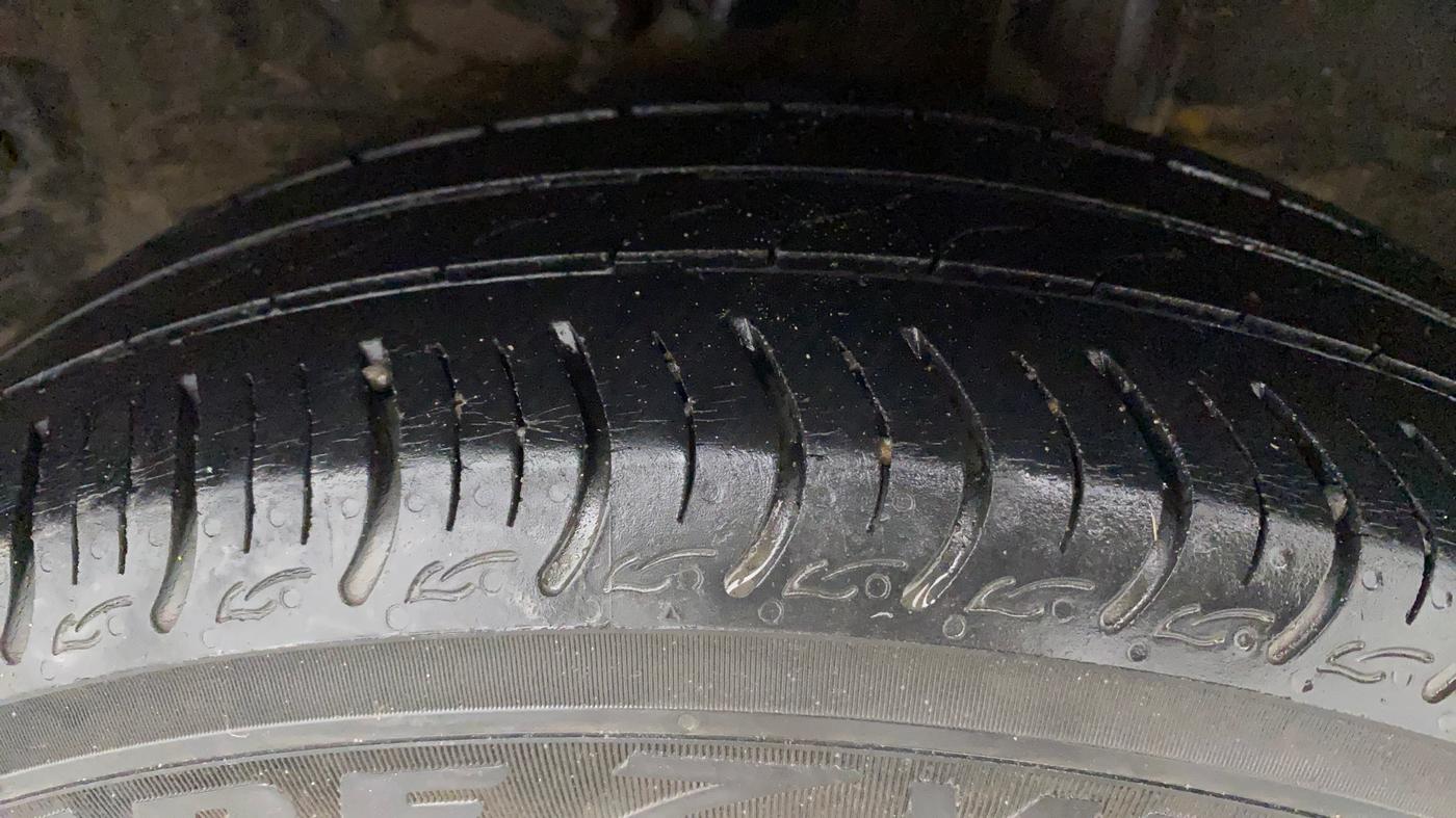 2019 Honda Amaze 1.2L I-VTEC V CVT, Petrol, Automatic, 42,486 km, Left Rear Tyre Tread