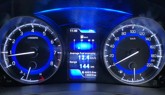 2020 Maruti Baleno ZETA PETROL 1.2, Petrol, Manual, 14,865 km, Odometer Image