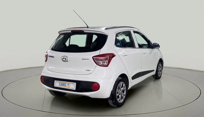 2019 Hyundai Grand i10 SPORTZ 1.2 KAPPA VTVT, Petrol, Manual, 21,112 km, Right Back Diagonal