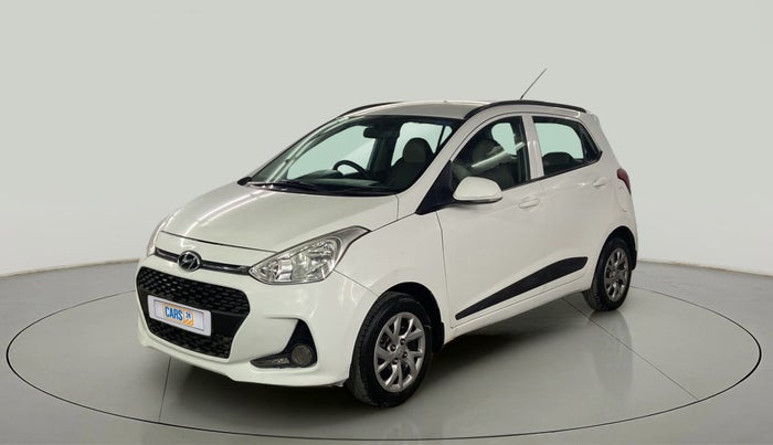 2019 Hyundai Grand i10 SPORTZ 1.2 KAPPA VTVT, Petrol, Manual, 21,112 km, Left Front Diagonal