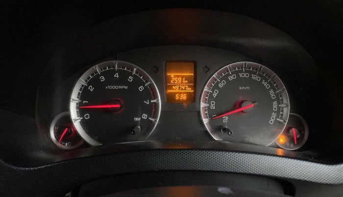 2015 Maruti Swift Dzire VXI, Petrol, Manual, 49,728 km, Odometer Image
