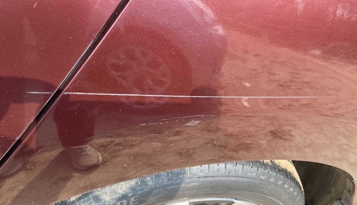 2017 Honda City 1.5L I-VTEC ZX CVT, Petrol, Automatic, 30,453 km, Left quarter panel - Slightly dented