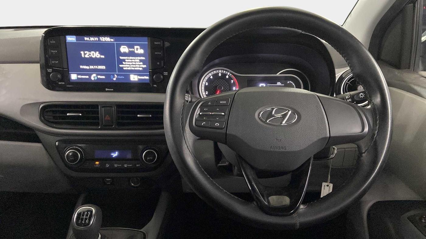2021 Hyundai GRAND I10 NIOS SPORTZ 1.2 KAPPA VTVT, Petrol, Manual, 27,661 km, Steering Wheel Close Up
