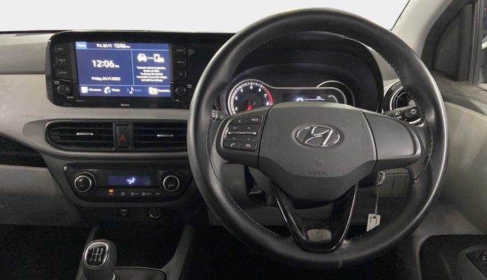 2021 Hyundai GRAND I10 NIOS SPORTZ 1.2 KAPPA VTVT, Petrol, Manual, 27,661 km, Steering Wheel Close Up