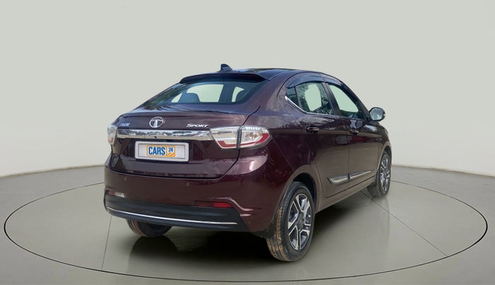2021 Tata TIGOR XZA PLUS PETROL, Petrol, Automatic, 20,050 km, Right Back Diagonal