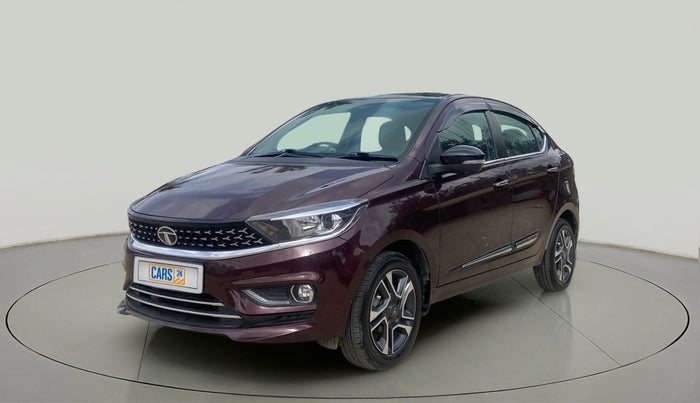 2021 Tata TIGOR XZA PLUS PETROL, Petrol, Automatic, 20,050 km, Left Front Diagonal