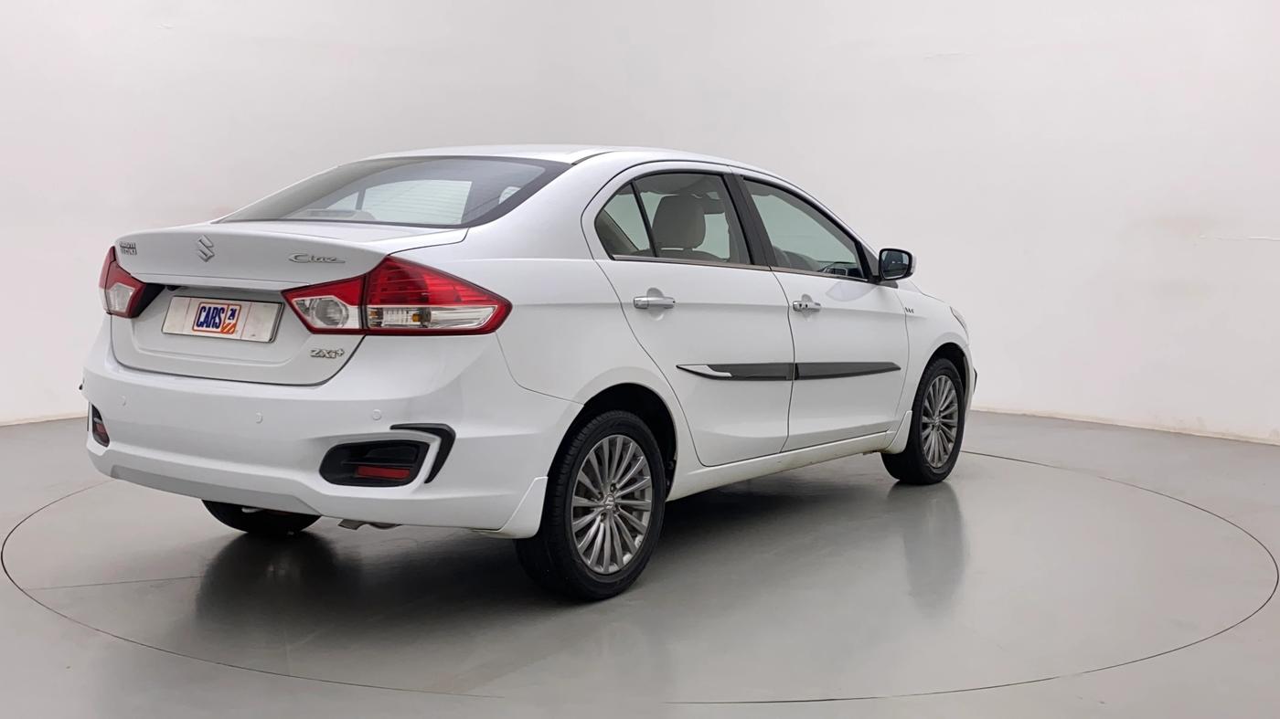 2016 Maruti Ciaz ZXI+, Petrol, Manual, 58,718 km, Right Back Diagonal