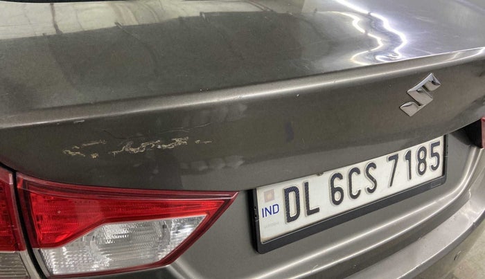 2020 Maruti Ciaz DELTA 1.5 SHVS MT PETROL, Petrol, Manual, 29,401 km, Dicky (Boot door) - Minor scratches