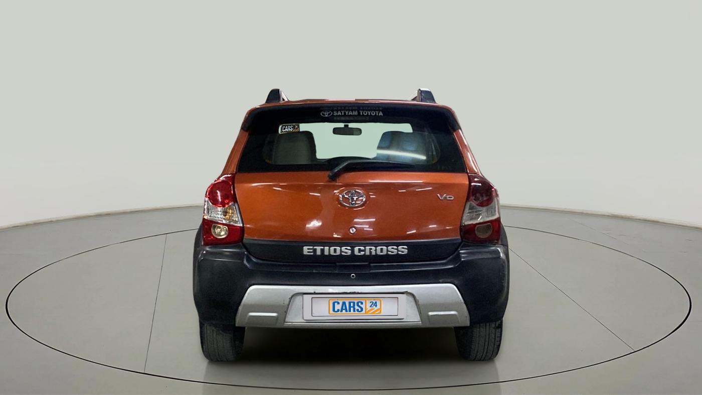 2014 Toyota Etios CROSS 1.4 VD, Diesel, Manual, 95,497 km, Back/Rear