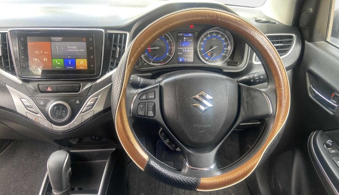 2021 Maruti Baleno ZETA CVT PETROL 1.2, Petrol, Automatic, 6,828 km, Steering Wheel Close Up