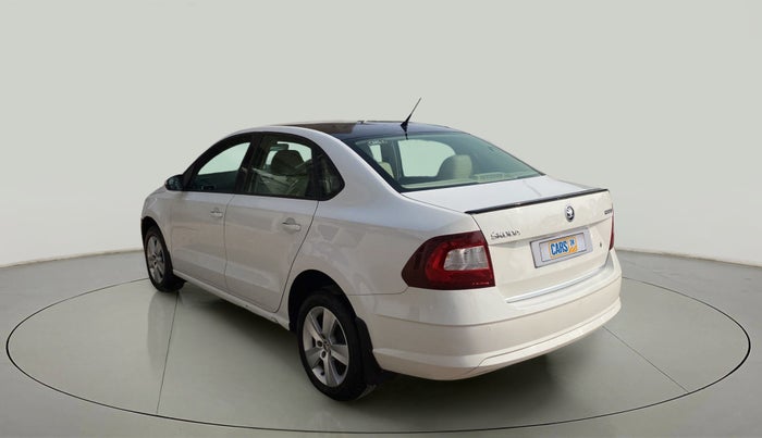 2017 Skoda Rapid STYLE 1.6 MPI AT, Petrol, Automatic, 36,795 km, Left Back Diagonal