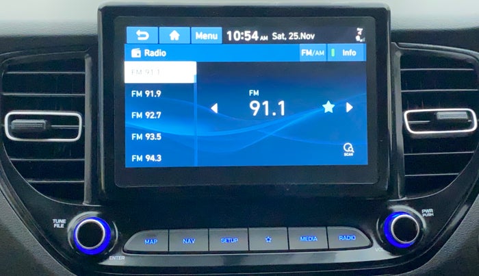 2022 Hyundai Verna SX (O) 1.5 CRDI, Diesel, Manual, 16,368 km, Infotainment System